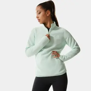 Fleece med lynlås til kvinder The North Face 100 Glacier image-1