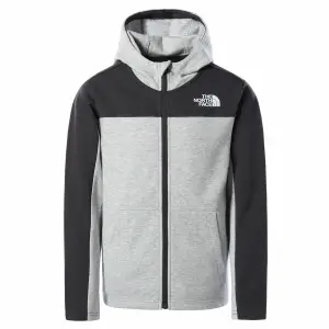 Hættetrøje med lynlås til drenge The North Face Slacker image-0
