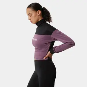 Sweatshirt med lynlås til kvinder The North Face Mountain Athletics image-6