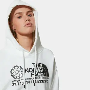 Sweatshirt med hætte til kvinder The North Face Coordinates image-5