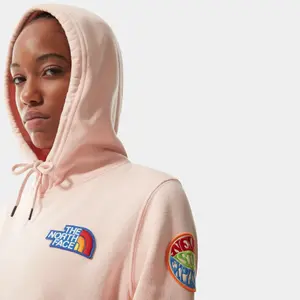 Sweatshirt med hætte til kvinder The North Face Patches image-6