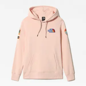 Sweatshirt med hætte til kvinder The North Face Patches image-0