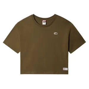 Crop Top T-Shirt Frau The North Face Heritage Recycled image-0