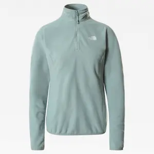Fleece med lynlås til kvinder The North Face 100 glacier image-0