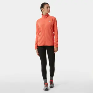 Fleece med lynlås til kvinder The North Face 100 glacier image-2