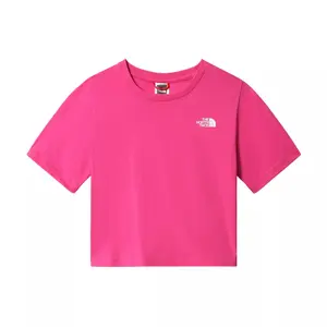 T-shirt crop fille The North Face Dome image-0