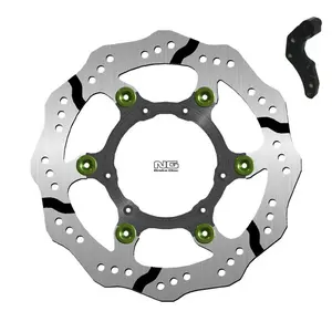 Kit de discos de travão de moto flutuantes ventilados NG Brake Disc 1154XBHK03 image-0