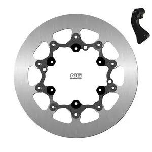 Kit de disco de freno de moto flotante completo y soporte NG Brake Disc 1640SPK11 image-0