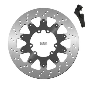 Kit de disco de freio de moto flutuante e suporte NG Brake Disc 724K15 image-0