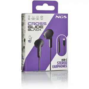 Wired USB-C headphones NGS Cross Glide image-1