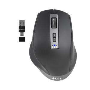 Souris sans fil rechargeable multimode NGS Blur-RB 2.4 Ghz + Bluetooth