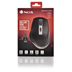 Souris sans fil rechargeable multimode NGS Blur-RB 2.4 Ghz + Bluetooth image-4