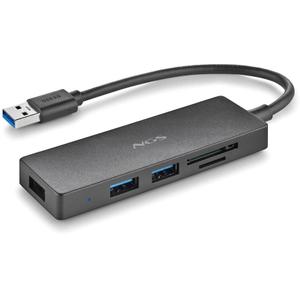 Hub USB-C 3.0 3 ports USB-A avec lecteur de cartes NGS iHub Reader