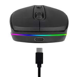 Souris sans fil rechargeable multimode NGS Led Smog-RB 2.4Ghz+Bluetooth image-4