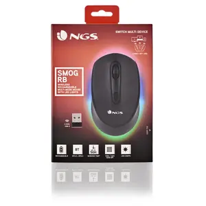 Souris sans fil rechargeable multimode NGS Led Smog-RB 2.4Ghz+Bluetooth image-6