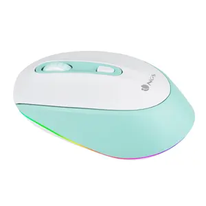 Souris sans fil rechargeable multimode NGS Led SmogMint-RB 2.4Ghz+Bluetooth image-1