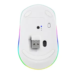 Souris sans fil rechargeable multimode NGS Led SmogMint-RB 2.4Ghz+Bluetooth image-2