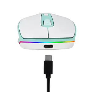 Souris sans fil rechargeable multimode NGS Led SmogMint-RB 2.4Ghz+Bluetooth image-3