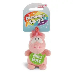 Peluche avec boucle Nici Merry Heart Alles Gute image-0