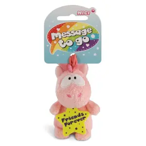 Peluche avec boucle Nici Merry Heart Friends Forever image-0