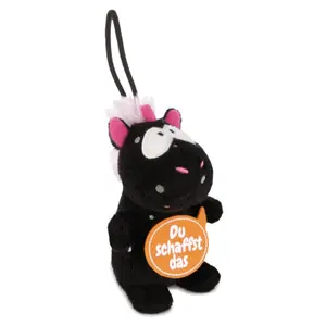 Plüschspielzeug mit Schleife Nici Carbon Flash Du schaffst image-1
