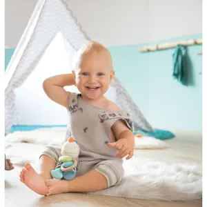 Schnuffeltuch mit Holzring und Glocke Nici Dragon Grabber Dragilu image-3