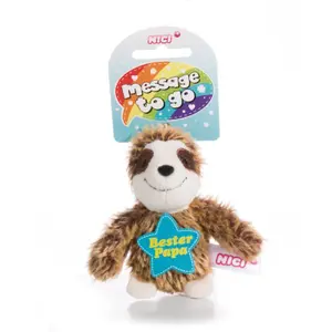 Peluche paresseux avec boucle Nici Bester Papa image-2