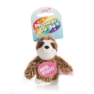 Peluche paresseux avec boucle Nici Mrs. Right image-2