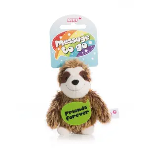 Peluche paresseux avec boucle Nici Friends forever image-2