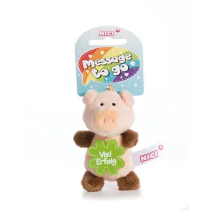 Αρκουδάκι Nici Pig Viel Erfolg image-2