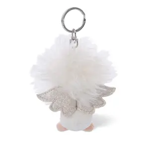 Guardian angel keychain with horseshoe symbol Nici image-2