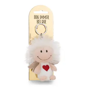 Porte-clé ange gardien avec symbole cœur Nici image-0