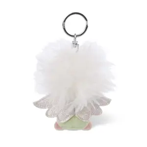 Porte-clé ange gardien avec trèfle à quatre feuilles Nici image-2