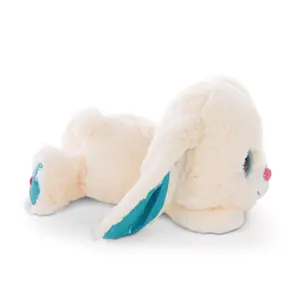 Liegender Hasenplüsch Nici Glubschis Wolli-Dot image-1