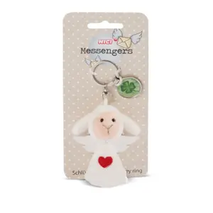 Angel keyring with pendant Nici Cloverleaf image-1