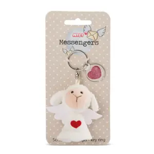 Angel keyring with pendant Nici Heart image-1
