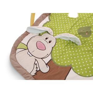 Alfombra de actividades 3D con Conejo y Búho y cojín de juego Nici image-2