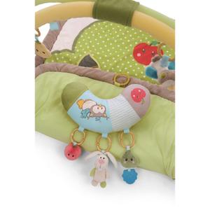 Alfombra de actividades 3D con Conejo y Búho y cojín de juego Nici image-4