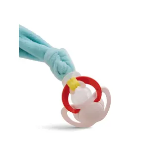 Schnuffeltuch Bär mit Beißring und Schnuller Nici image-3