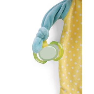 Donkey comforter with teething ring and pacifier Nici image-4