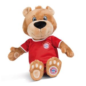 Peluche de oso con camiseta de fútbol Nici FC Bayern Berni dangling image-1