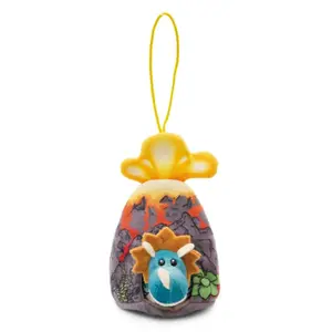 Peluche dinosaure debout dans un volcan Nici Cerastupsy image-0