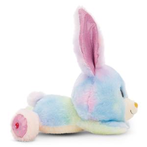 Peluche lapin couché Nici Glubschis Rainbow Candy image-1