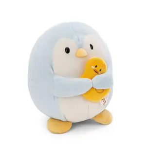 Peluche pingouin avec canard dans une boîte cadeau Nici Waddle image-0