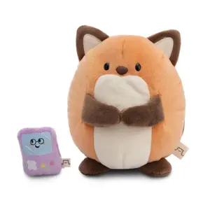 Vossenknuffel met videospel in een cadeauverpakking Nici Geeks image-1