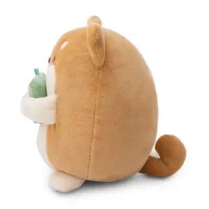 Peluche chien avec bubble tea dans un coffret cadeau Nici Hiro image-4