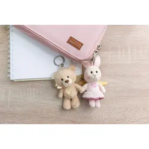 Llavero ángel guardián conejo con corazón Nici image-4