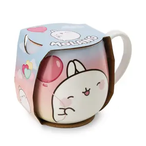 Mug Nici Molang Heart-Shaped Balloon image-2
