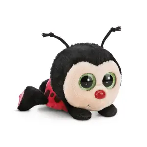 Peluche coccinelle couchée Nici Glubschis Lily May image-0