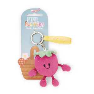Portachiavi a forma di fragola Nici Hello Sunshine image-1